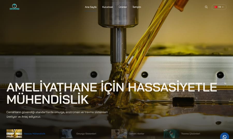 Orthowind proje ekran görüntüsü